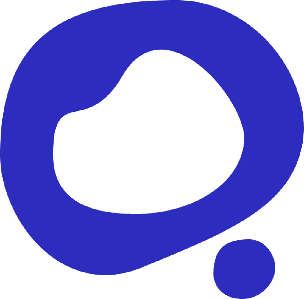 Logo Oma Inicial Azul